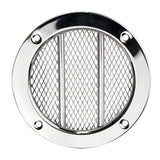 Vent Recessed 316G SS with Grate 160mm dia Boat Caravan Camper