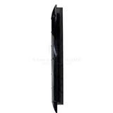 Large 6 louvre Vent 87mm x 460mm Black ABS Plastic Boat Caravan Camper