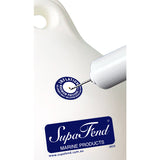 Boat Fender Supa Fend Inflatable Mooring Fender White PVC 800mm x 260 mm 1 unit