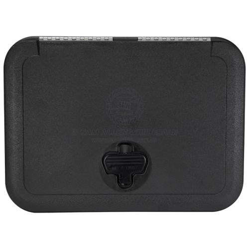 Access Hatch Access Locker Hatch Hinged Black 388mm x 282mm Jim Black MADE IN USA