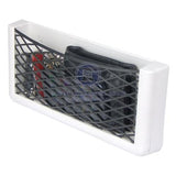 Storage Pocket White Frame Flexible Rubber Mesh Front Boats, Caravans, Campers