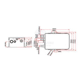 Relaxn Grey Waste Pump System 750gph for Boat Caravan RV 24 volt Inc. Float Switch
