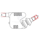Water Lock Muffler 7L Made in Italy Can SB Exhaust Silencer