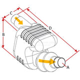Water Lock Muffler 20L Made in Italy Can SB Exhaust Silencer
