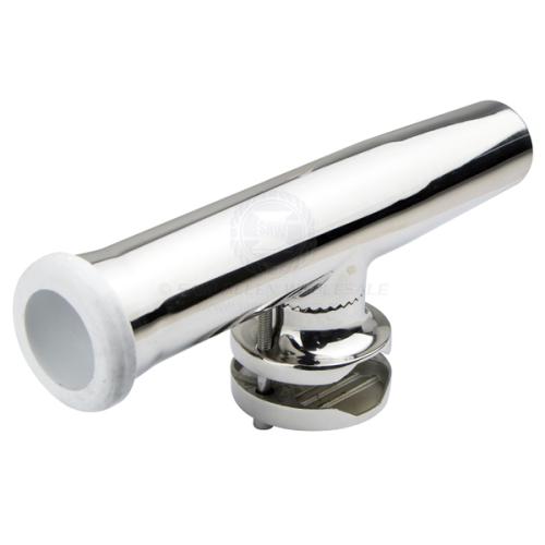 Rail Mount 316 Stainless Steel Clamp-On Rod Holder Suits Rail 38mm - 50mm