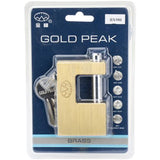 Security Padlock Shipping Container Heavy Duty Brass Rectangular 80mm
