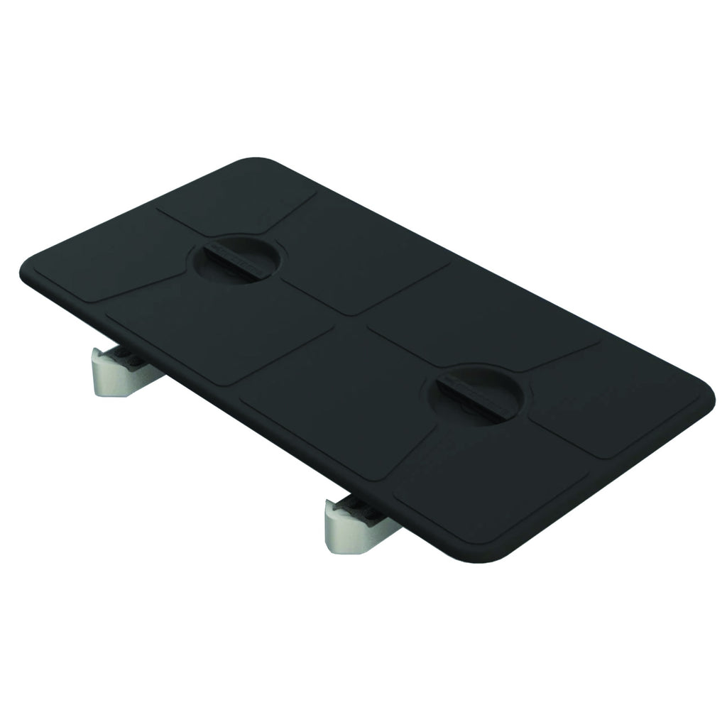 Deck Plate Black 285mm x 530mm 100% Waterproof Textured Non-skid Surface