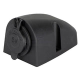 Power Socket Twin USB-A / USB-C ports Surface Mount Black Relaxn