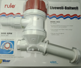 Bait Tank For Boat Complete 40 LT Includes Rule Pump, Hoses & Livewell Fittings