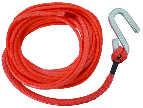 Trailer Winch Rope 5mm x 5m with S Hook 2,000Kg Breaking Strain