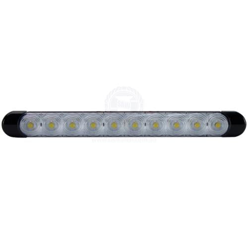 LED Strip Light IP66 Black Housing Slimline 12V 230mm Boat, Caravan Motorhome Relaxn