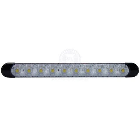 LED Strip Light IP66 Black Housing Slimline 12V 230mm Boat, Caravan Motorhome Relaxn