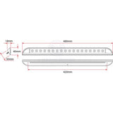 LED Awning Light 10 - 30V 480mm 1100 Lumens Boat, Caravan, Truck White