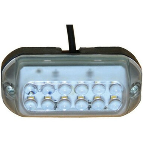 12 Volt LED White Underwater Light Or Waterproof Multi- Purpose Light Surface Mount