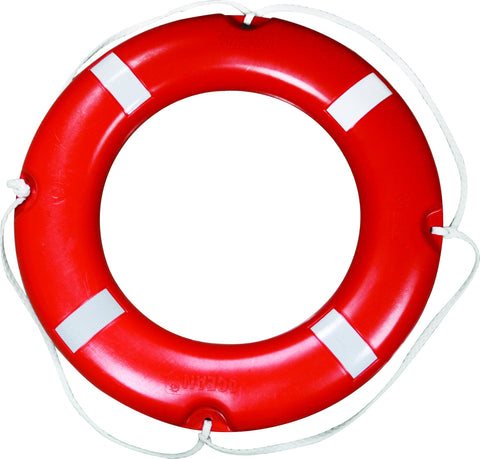 Lifebuoy SOLAS 720mm Foam Filled Orange Plastic