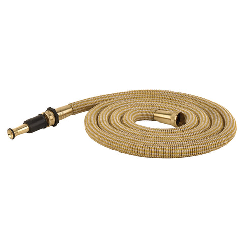 Deck Wash Expandable Hose Kit 15 Metres PRO Gold Hose Coil