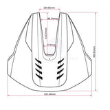 Se Sport Outboard Hydrofoil 400 Turbo Outboard HydroFoil High Performance White Drill Free