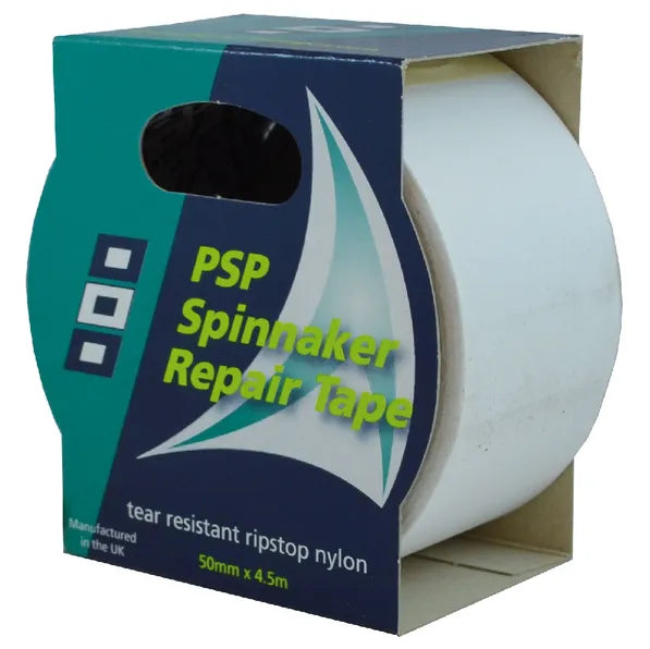 Sail Repair Tape 4.5M x 50mm Self Adhesive Ripstop ,Tents Awning, Kites White
