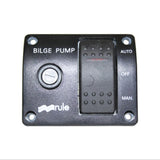 Bilge Pump 3 way rocker Switch Panel  Manual, Off or Automatic Rule 12 Volt