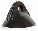 Boat Fender Heavy Duty Inflatable Mooring Fender White with Black End PVC 580mm x 150mm