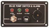 LED Bilge Pump Switch Marine Panel With Fuse And Alarm AAA Brand