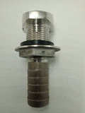 Fuel Breather 316 Stainless Marine Boat Fuel Tank Suit 16mm hose Petrol Vent