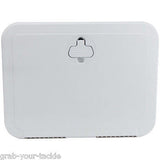 Fishing Tackle Box for Boat- Tackle Storage Plano Trays 4 Tray Tackle Saltwater White Lid