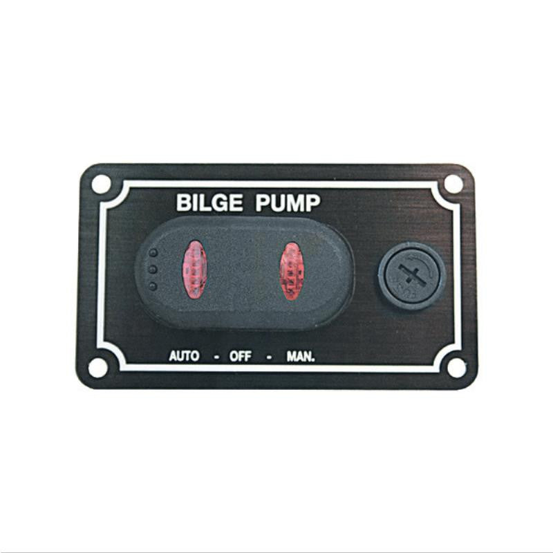 Bilge Pump Switch Panel Horizontal Marine Bilge Control for Boats Marine