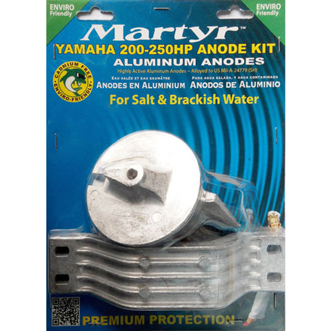 Yamaha Alloy Anode Kit 200-250 Horse Power Outboard Martyr Aluminium Salt Water