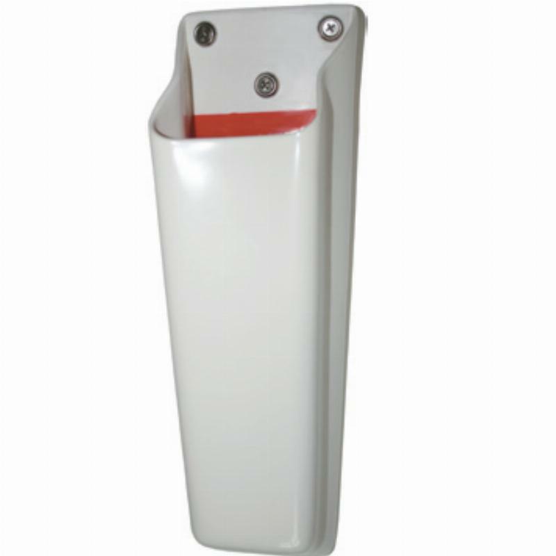 Large Winch Handle Pocket made from white flexible PVC