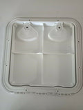 Access Hatch With Lock Caravan Boat Marine White 380mm x 380mm Deluxe Hatch Walk on Strong