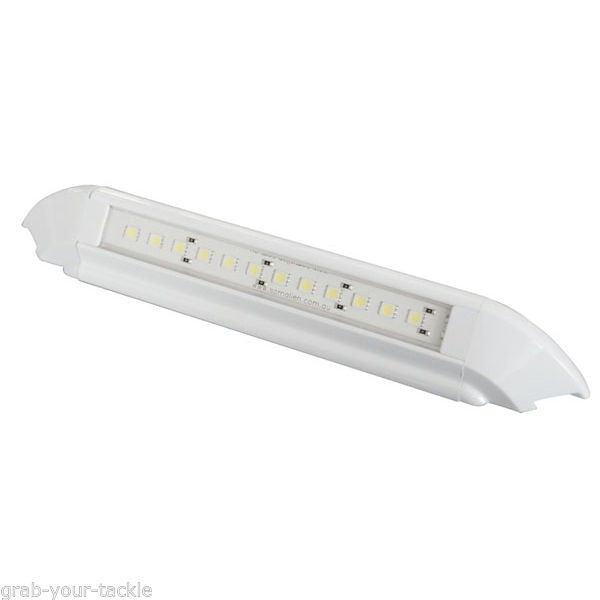 Waterproof LED Light Slim cool white switch Caravan Boat 400 Lumens