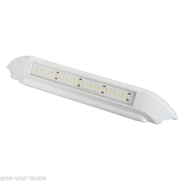 Waterproof LED Light Slim cool white switch Caravan Boat 400 Lumens SMD X 2 Lights
