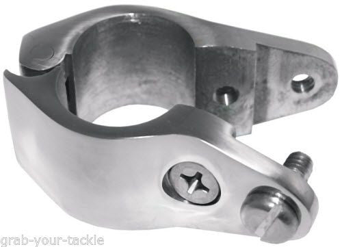 Stainless Boat Canopy Fitting Tube Knuckle Clamps Suits 25MM OD Tube Hinged