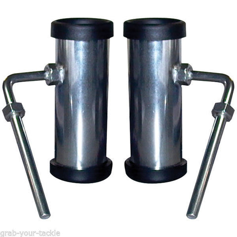 Fishing Rod Holders Pair Stainless Steel Rowlock Rod Holders