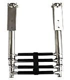 STAINLESS TELESCOPIC Boat Ladder - 3 STEP NEW Yacht Boat Ladder