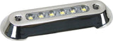 Boat LED Underwater Light Blue 12 volt Stainless Steel 316G Cover Bright!