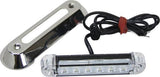 Boat LED Underwater Light Blue 12 volt Stainless Steel 316G Cover Bright!
