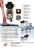 Marine Water Separator Kit With Fuel Filter, Clear Bowl & Manifold 10 Micron