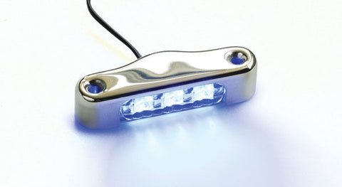 Blue Waterproof Courtesy Light 12 Volt LED Underwater Or Waterproof Multi- Purpose Light Surface Mount