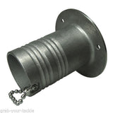 Deck Filler Gas 38MM (1 1/2") 316 MARINE GRADE STAINLESS STEEL & KEY