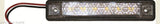Blue LED Strip Light surface Mounted Waterproof Marine Caravan Rv 6 Blue LEDS 12 volt IP67