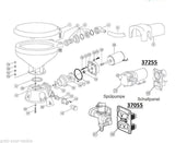 Jabsco Toilet Service Kit Jabsco 90197-0000 Service Kit for 37045 / 37245