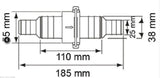 Non Return Valve Plastimo 25mm-38mm 1"- 1 1/2" QUALITY Water Non Return Valve