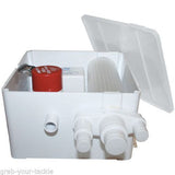 Rule Shower Drainage Tank and Pump Kit for Boat Caravan RV 12 volt