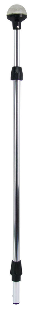 Telescopic 660-1210mm 360 LED PLUG-IN ANCHOR NAVIGATION Pure White Stern Light