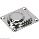 Ring Pull-Hatch Lifter x 4 Pcs Stainless Steel Anti rattle Caravan/Boat
