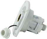 Caravan Water Filler Pressure Regulator White Shurflo Fresh Water Inlet Recessed