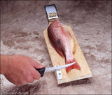 Knife Sharpener Fishing Knife Sharpening tool Bolt on to Bait Board Accu Sharp