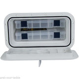 Fishing Tackle Box for Boat-Tackle Storage Plano Trays 2 Tray Saltwater Tackle